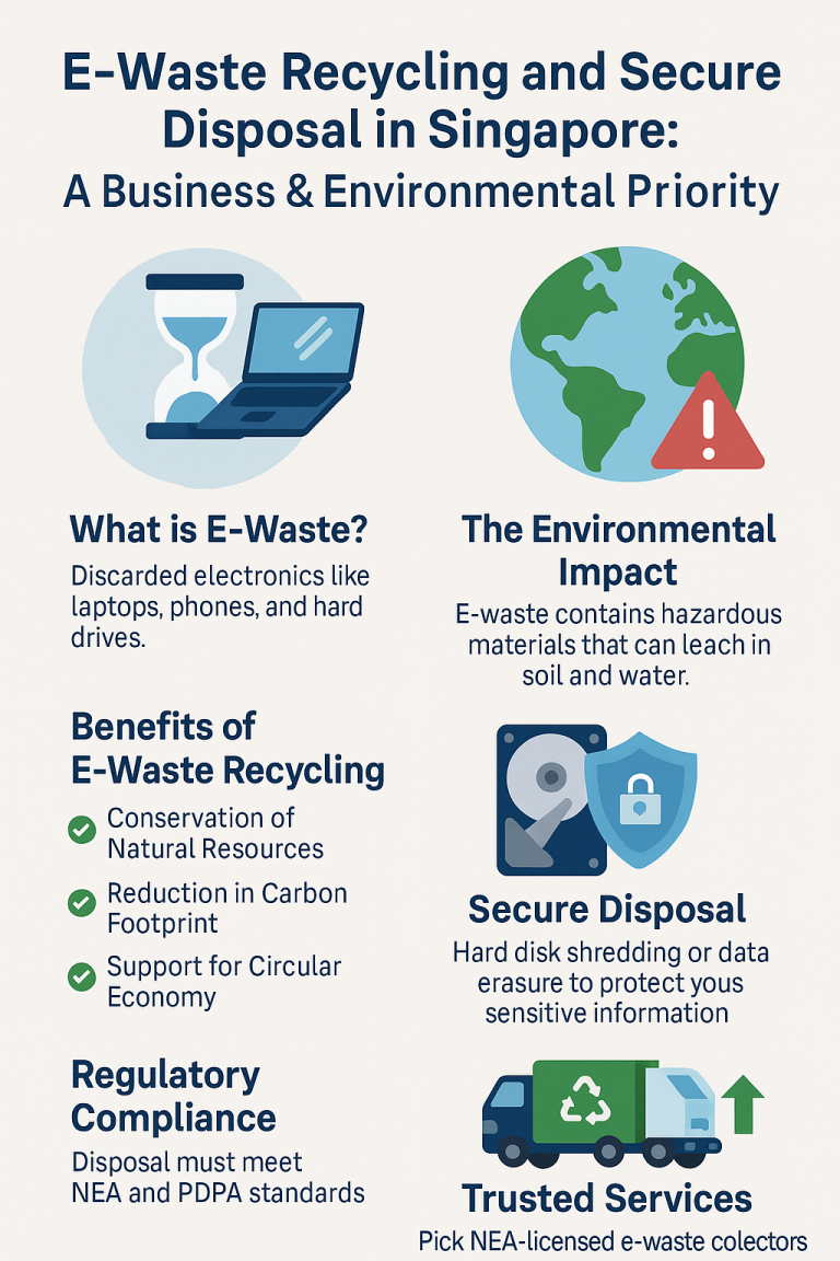 E-Waste Recycling and Secure Disposal in Singapore