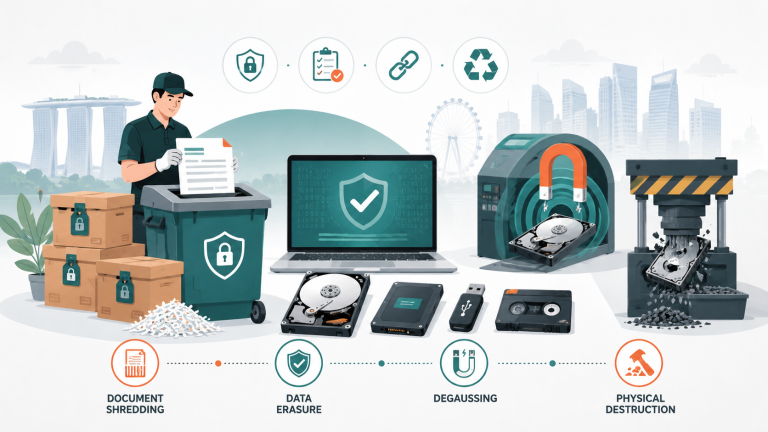 Best Data Destruction Methods in Singapore