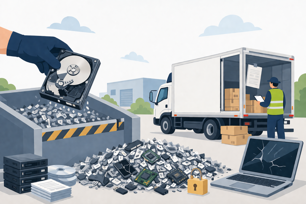 data destruction company